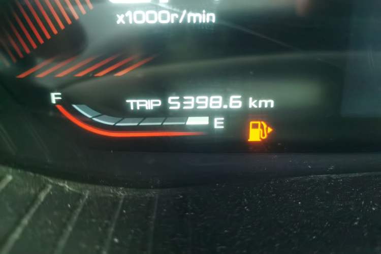 Used Wuling Asta 2021 1.5T CVT Star曜 Edition Odometer Close Up