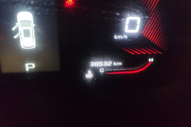 Used Wuling Asta 2021 1.5T CVT Star曜 Edition Odometer Close Up