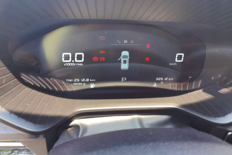 Used Wuling Asta 2021 1.5T CVT Star曜 Edition Odometer Close Up