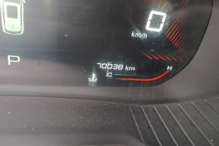 Used Wuling Asta 2021 1.5T CVT Star曜 Edition Odometer Close Up