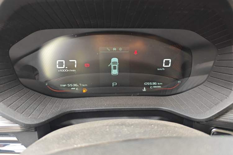Used Wuling Asta 2021 1.5T CVT Star曜 Edition Odometer Close Up