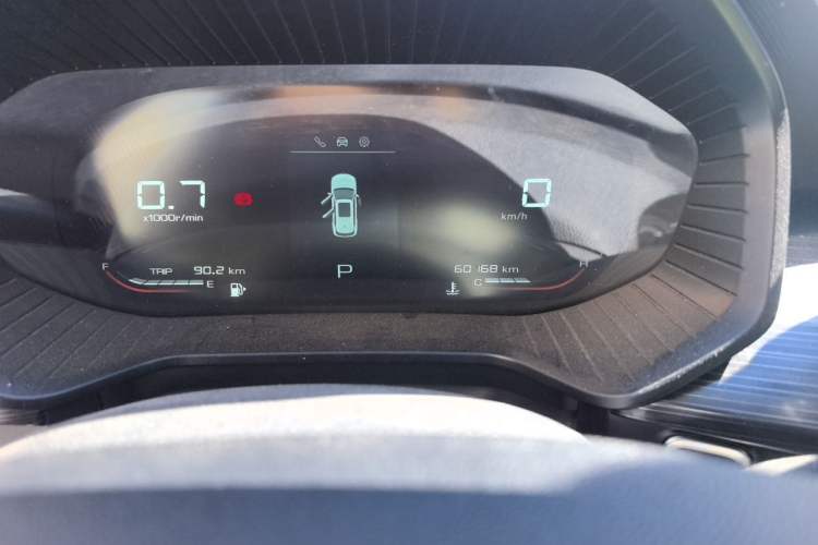 Used Wuling Asta 2021 1.5T CVT Star曜 Edition Odometer Close Up