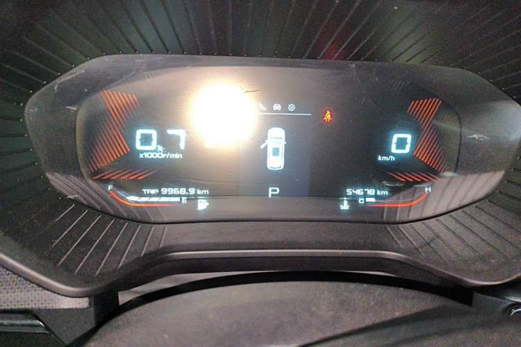 Used Wuling Asta 2021 1.5T CVT Star曜 Edition Odometer Close Up