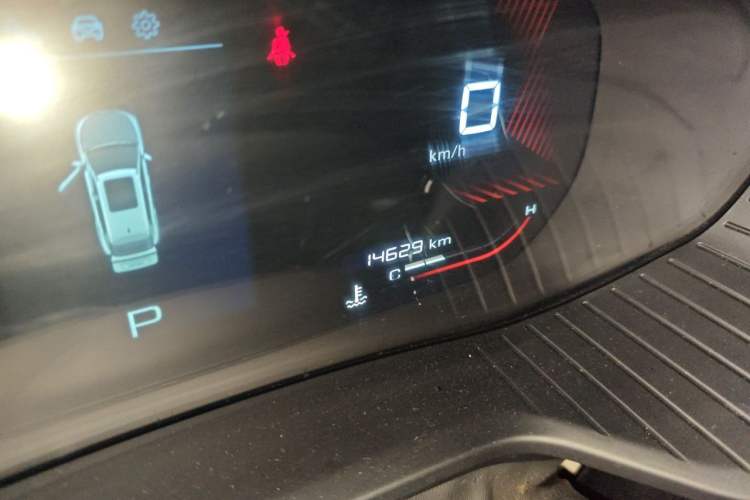 Used Wuling Asta 2021 1.5T CVT Star曜 Edition Odometer Close Up