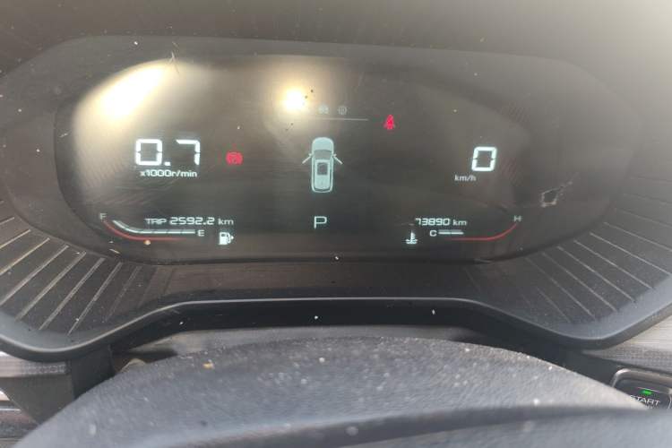 Used Wuling Asta 2021 1.5T CVT Star曜 Edition Odometer Close Up