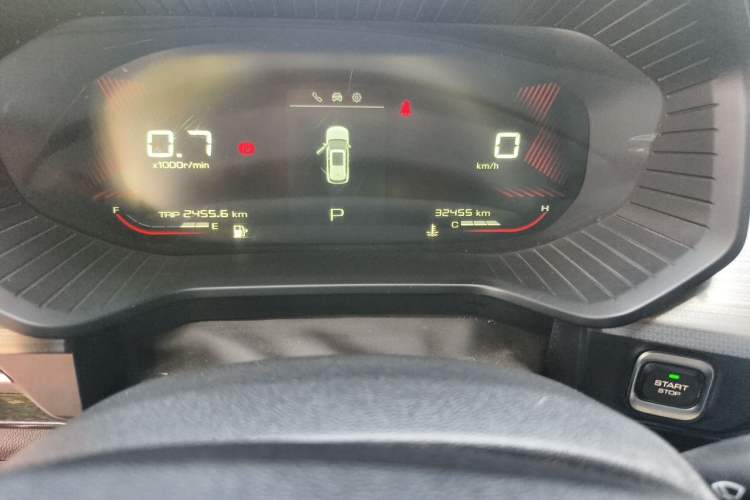 Used Wuling Asta 2021 1.5T CVT Star曜 Edition Odometer Close Up