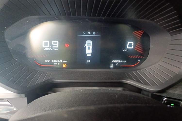 Used Wuling Asta 2021 1.5T CVT Star曜 Edition Odometer Close Up