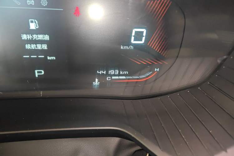 Used Wuling Asta 2021 1.5T CVT Star曜 Edition Odometer Close Up