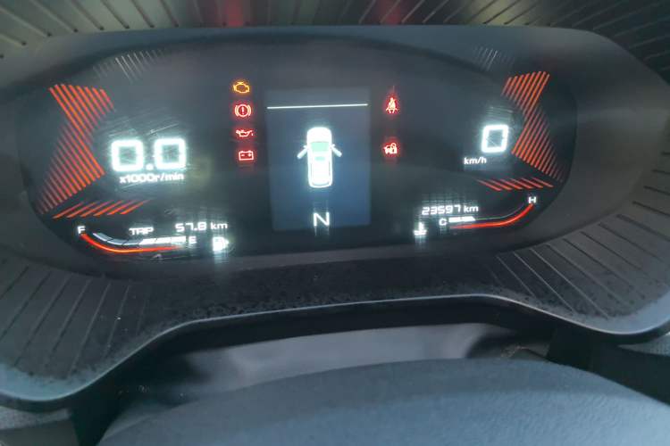 Used Wuling Asta 2021 1.5T Manual Starlight Edition Odometer Close Up