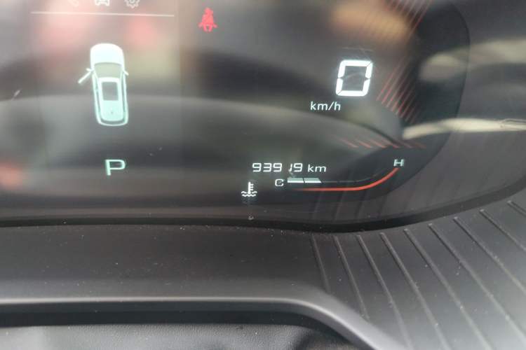 Used Wuling Asta 2021 1.5T CVT Star曜 Edition Odometer Close Up