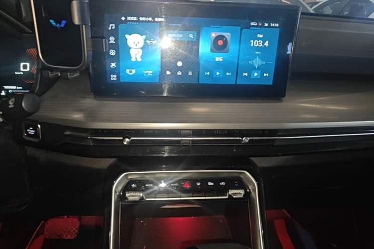 Used Wuling Asta 2021 1.5T CVT Star曜 Edition Audio And AC Panel
