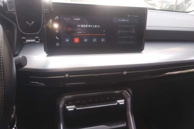 Used Wuling Asta 2021 1.5T Manual Starlight Edition Audio And AC Panel