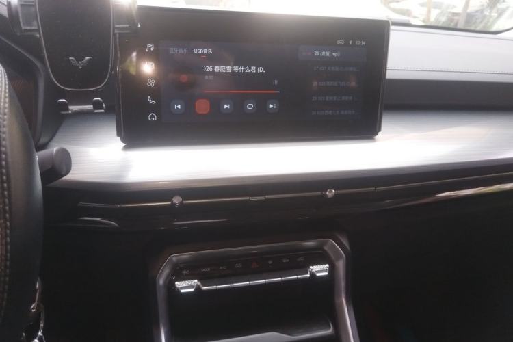 Used Wuling Asta 2021 1.5T Manual Starlight Edition Audio And AC Panel