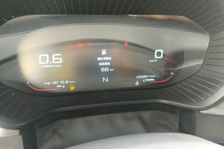 Used Wuling Asta 2021 1.5T Manual Starlight Edition Odometer Close Up