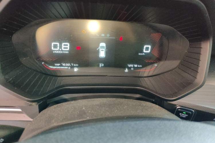 Used Wuling Asta 2021 1.5T CVT Starlight Edition Odometer Close Up