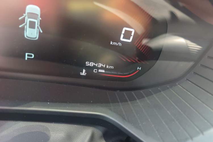Used Wuling Asta 2021 1.5T CVT Star曜 Edition Odometer Close Up