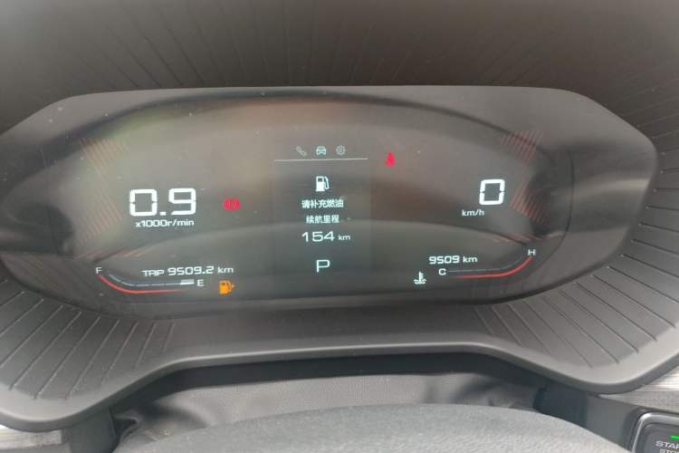 Used Wuling Asta 2021 1.5T CVT Star曜 Edition Odometer Close Up