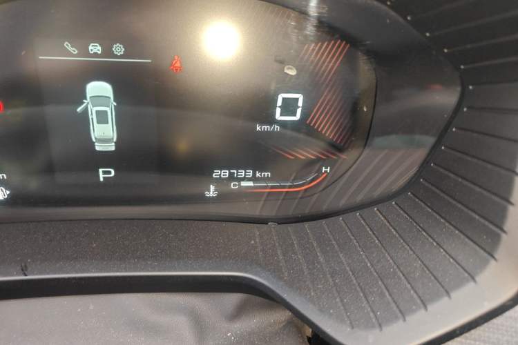 Used Wuling Asta 2021 1.5T CVT Star曜 Edition Odometer Close Up