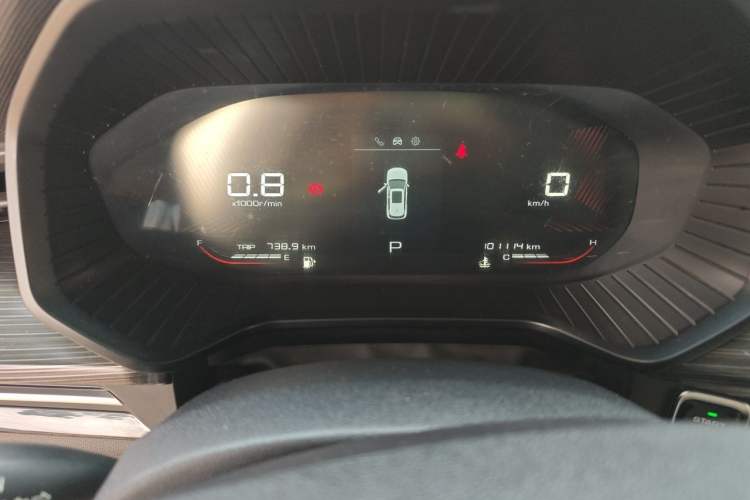 Used Wuling Asta 2021 1.5T CVT Star曜 Edition Odometer Close Up
