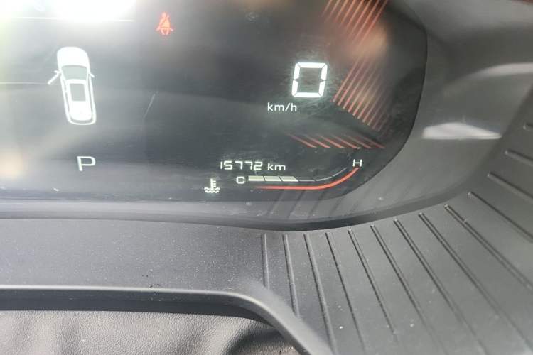 Used Wuling Asta 2021 1.5T CVT Star曜 Edition Odometer Close Up