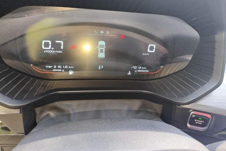 Used Wuling Asta 2021 1.5T CVT Star曜 Edition Odometer Close Up