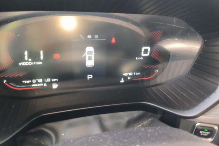 Used Wuling Asta 2021 1.5T CVT Star曜 Edition Odometer Close Up