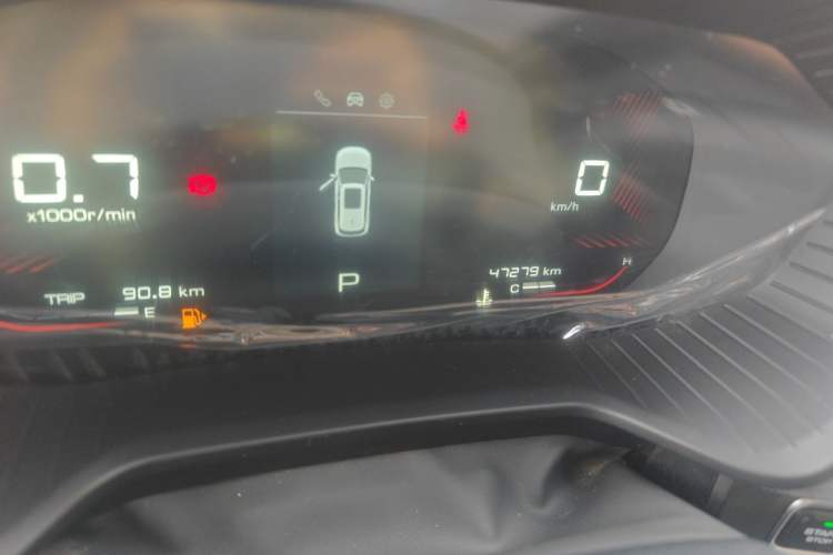 Used Wuling Asta 2021 1.5T CVT Star曜 Edition Odometer Close Up