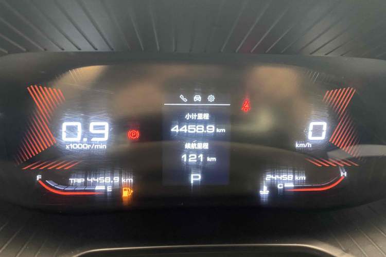 Used Wuling Asta 2021 1.5T CVT Star曜 Edition Odometer Close Up