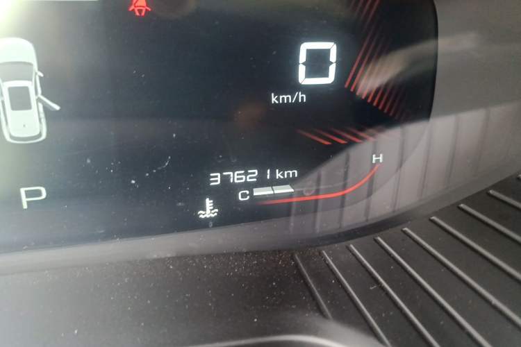 Used Wuling Asta 2021 1.5T CVT Star曜 Edition Odometer Close Up
