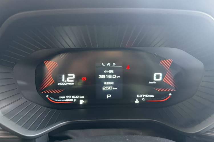 Used Wuling Asta 2021 1.5T CVT Star曜 Edition Odometer Close Up