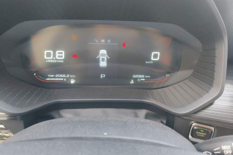Used Wuling Asta 2021 1.5T CVT Star曜 Edition Odometer Close Up