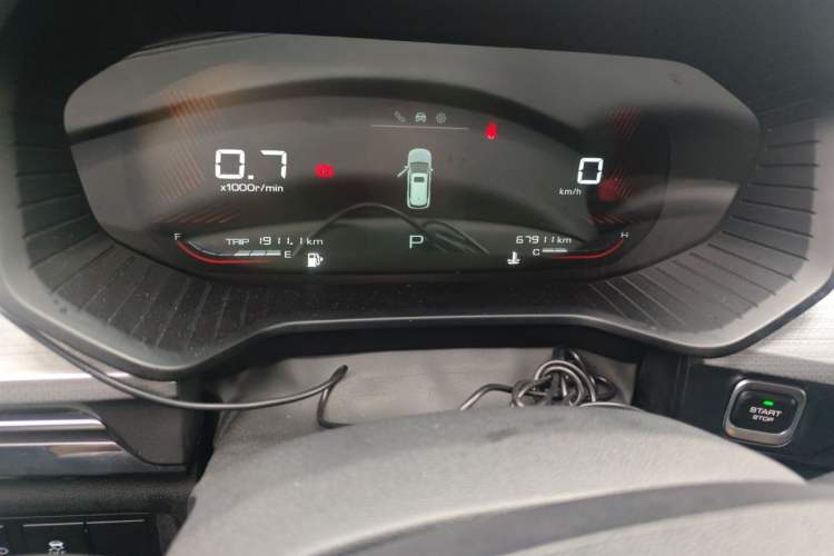 Used Wuling Asta 2021 1.5T CVT Starlight Edition Odometer Close Up