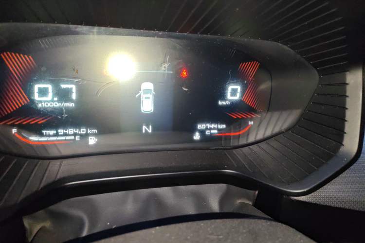 Used Wuling Asta 2021 1.5T Manual Starlight Edition Odometer Close Up