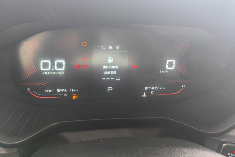 Used Wuling Asta 2021 1.5T CVT Star曜 Edition Odometer Close Up