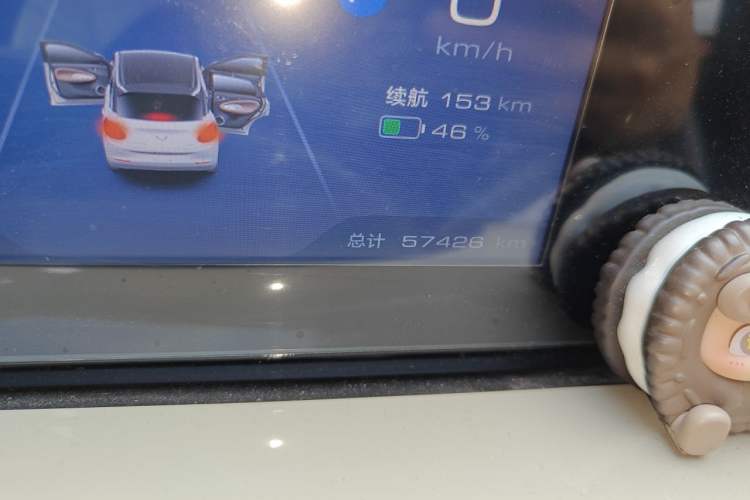 Used Wuling Bingo 2023 333 km Enjoyment Version Odometer Close Up
