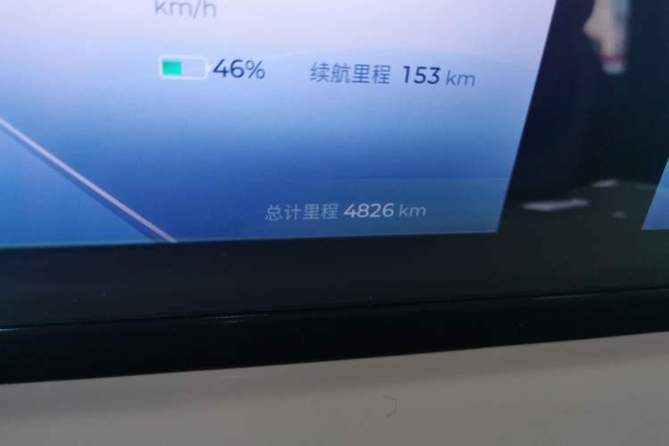 Used Wuling Bingo 2023 333 km Lingxi Connected Version Odometer Close Up