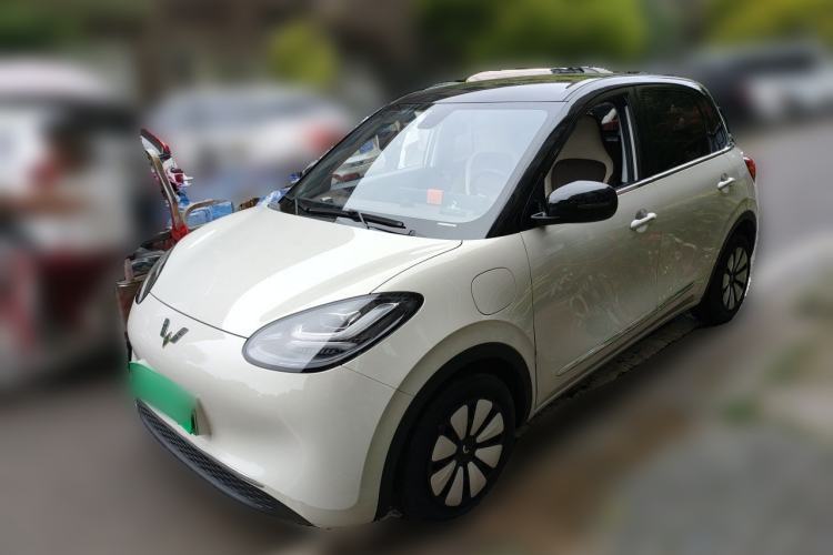 Used Wuling Bingo 2023 410 km Lingxi Deluxe Edition Guazi used car, China used car export, Used car for sale, Used Wuling cars, Cheapest cars for sale, Electric vehicle, New energy car