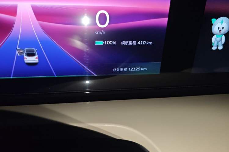 Used Wuling Bingo 2023 410 km Lingxi Deluxe Edition Odometer Close Up