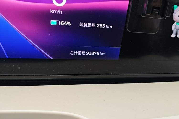 Used Wuling Bingo 2023 410 km Lingxi Deluxe Edition Odometer Close Up