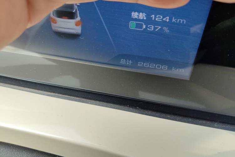 Used Wuling Bingo 2023 333 km Fast-Share Version Odometer Close Up