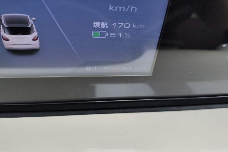 Used Wuling Bingo 2023 333km Enjoy+ Version Odometer Close Up