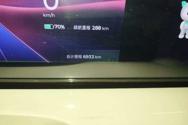 Used Wuling Bingo 2023 410 km Lingxi Deluxe Edition Odometer Close Up