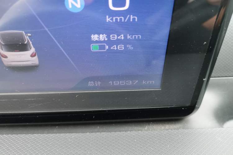 Used Wuling Bingo 2023 203km Light Edition Odometer Close Up