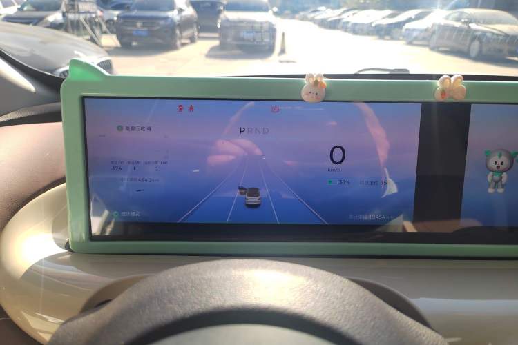 Used Wuling Bingo 2023 410 km Lingxi Deluxe Edition Odometer Close Up
