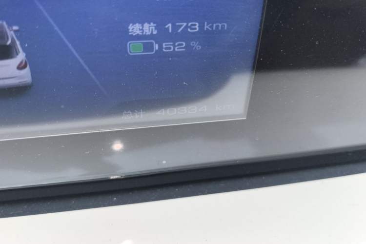 Used Wuling Bingo 2023 333 km Enjoyment Version Odometer Close Up