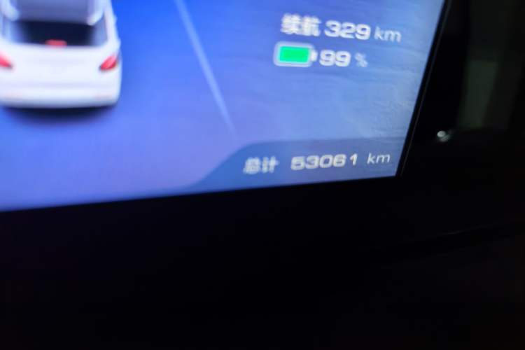 Used Wuling Bingo 2023 333 km Fast-Share Version Odometer Close Up