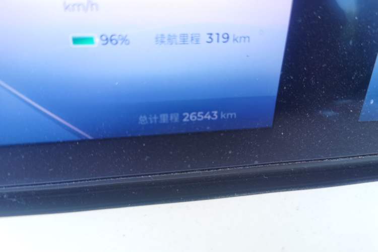 Used Wuling Bingo 2023 333 km Lingxi Connected Version Odometer Close Up