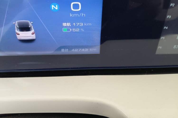 Used Wuling Bingo 2023 333 km Fast-Share Version Odometer Close Up
