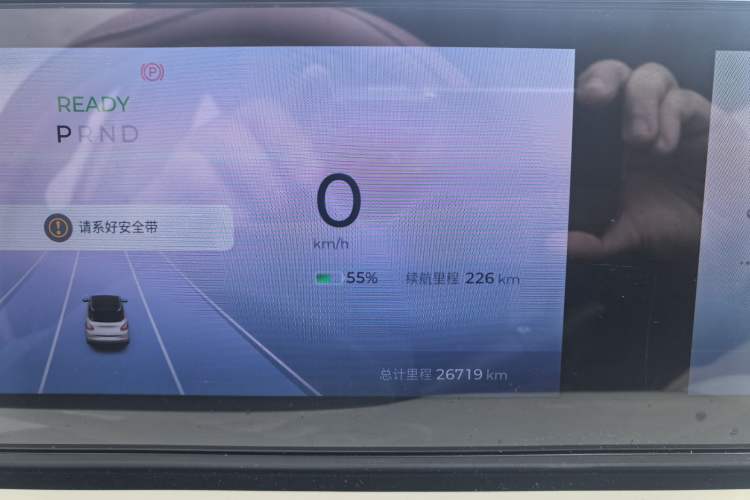 Used Wuling Bingo 2023 410 km Lingxi Deluxe Edition Odometer Close Up