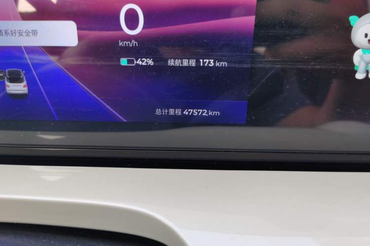 Used Wuling Bingo 2023 410 km Lingxi Deluxe Edition Odometer Close Up